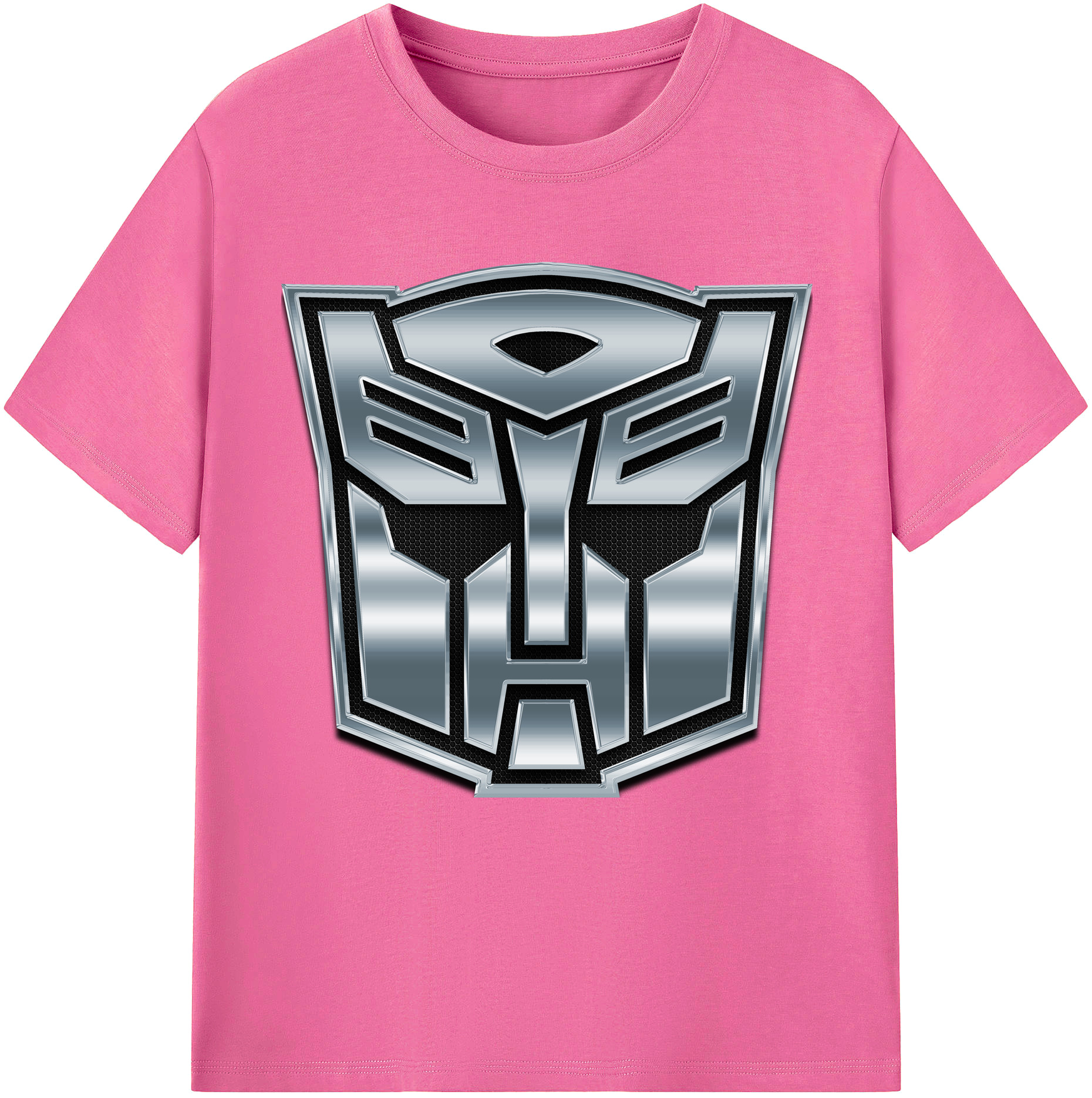 （画像用）  レディースカジュアルプリントTシャツ（綿100％）